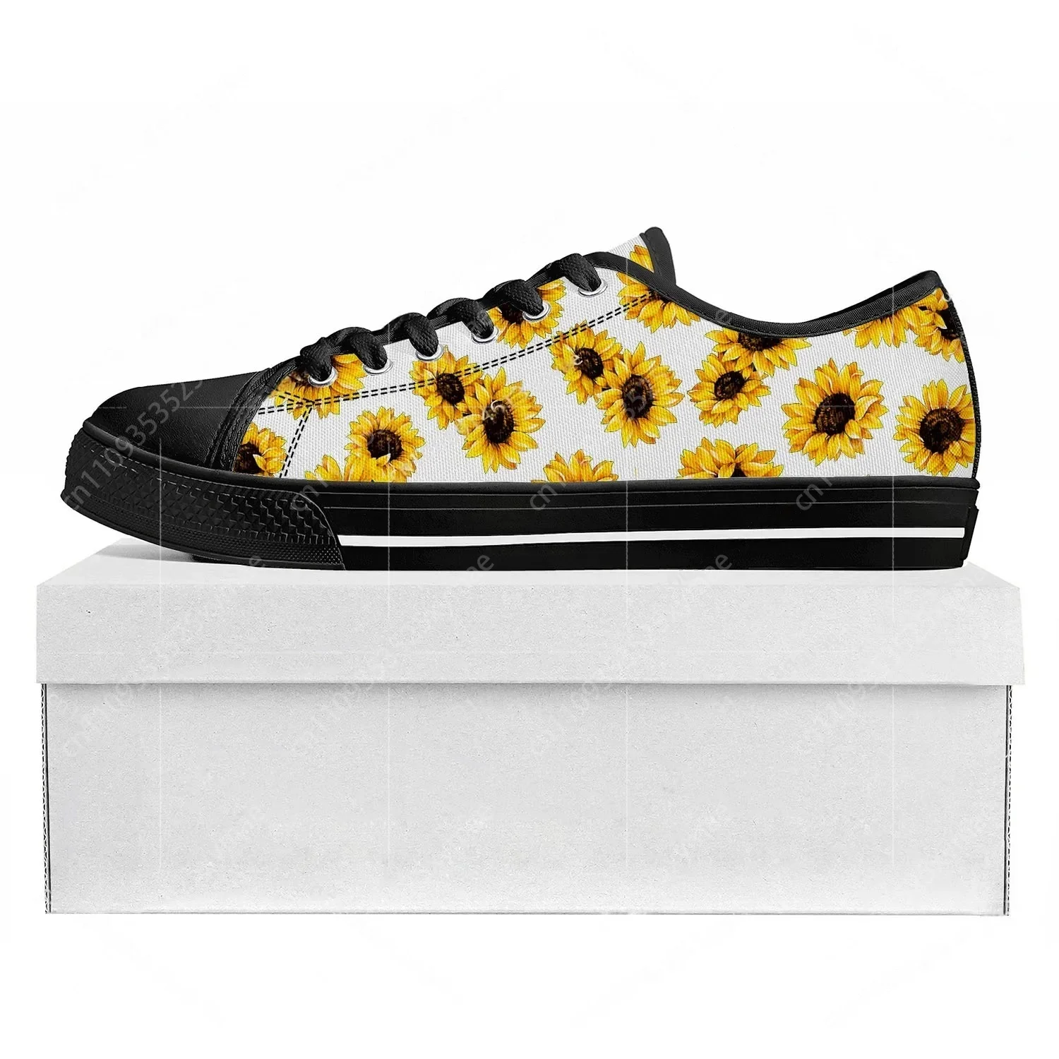 Women'S Yellow Fashion Sneakers - Sepatu Kets Kualitas Tinggi Bunga Matahari