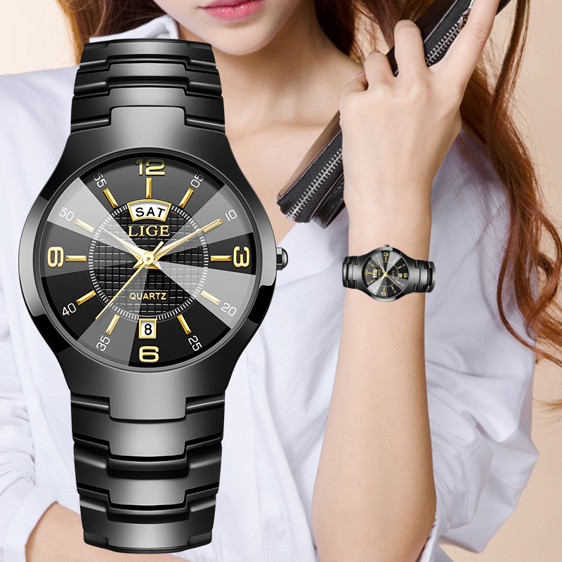 Women Fashion Simple - LIGE Jam Tangan Wanita Elegan Modis