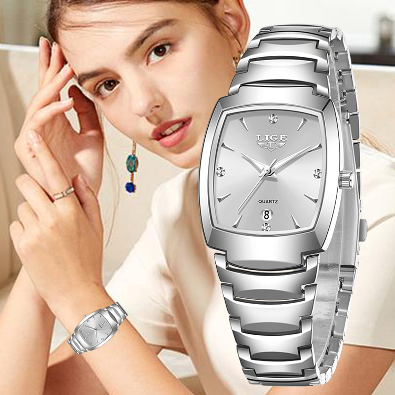 Women Fashion Simple - Jam Tangan Wanita LIGE 2026 Baru,