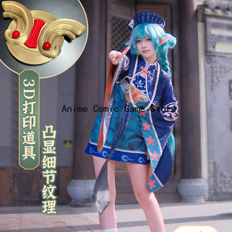 Off Shoulder Top - Tersedia Wig Kostum Cosplay Mikuu Zombie