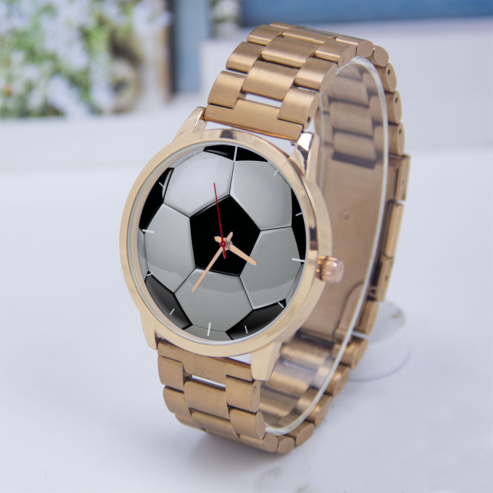 Fashion Women Watches - Jam Tangan Pria Desain Sepak Bola