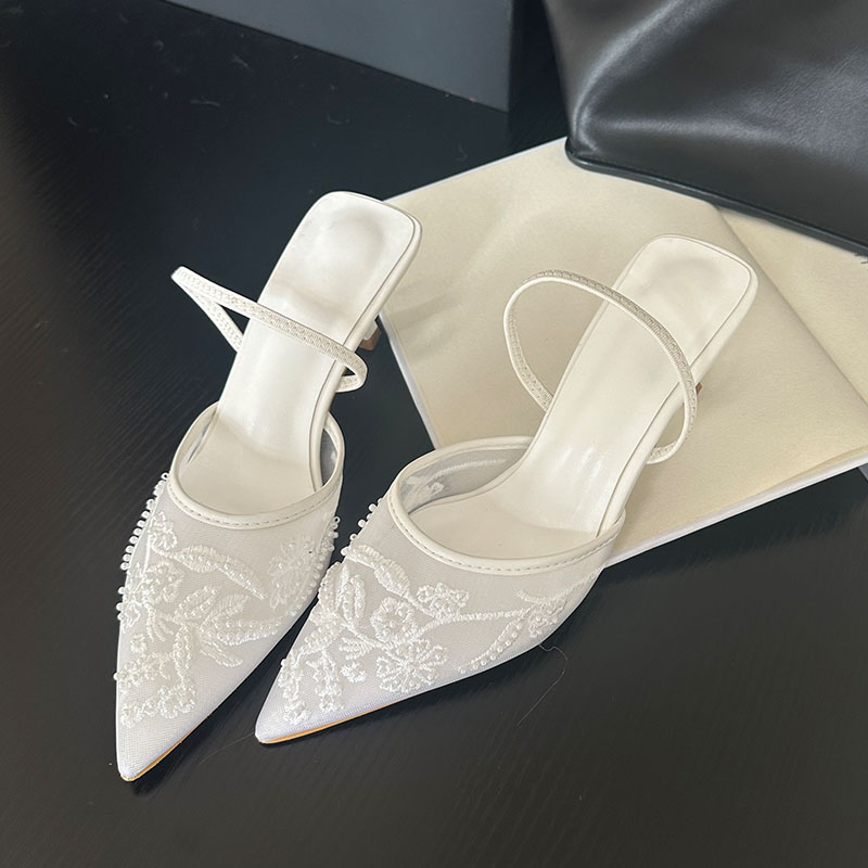 Women Fashion Brand - Sandal Slingback Elegan 2026 Wanita Hak