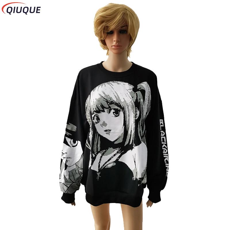 Hoodie Women Oversized - Hoodie Anime Death Note Misa Amane