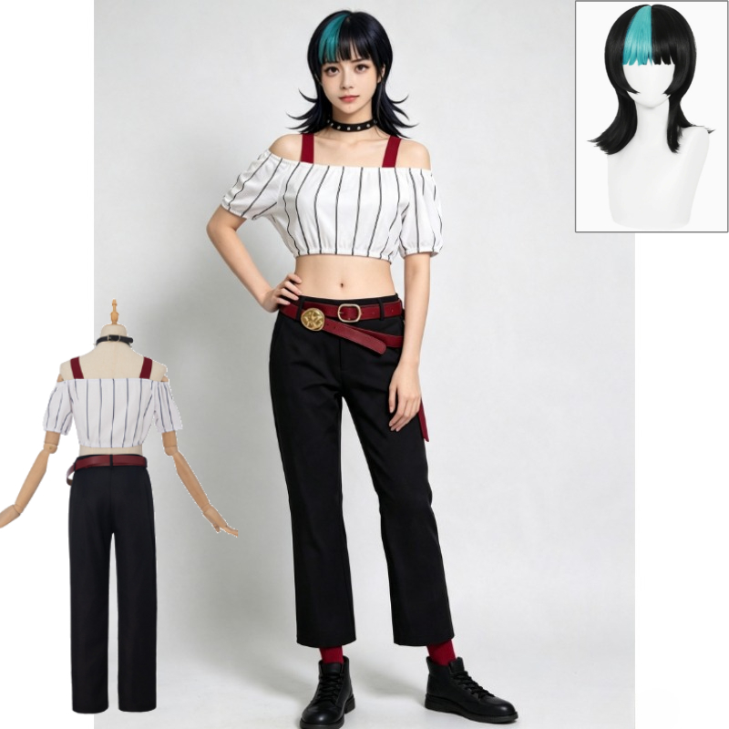 Off Shoulder Top - Kostum Cosplay Kirara Jujutsu Kaisen Atasan