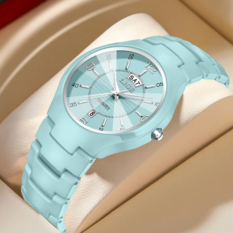 Women Fashion Simple - LIGE Jam Tangan Wanita Kuarsa Elegan