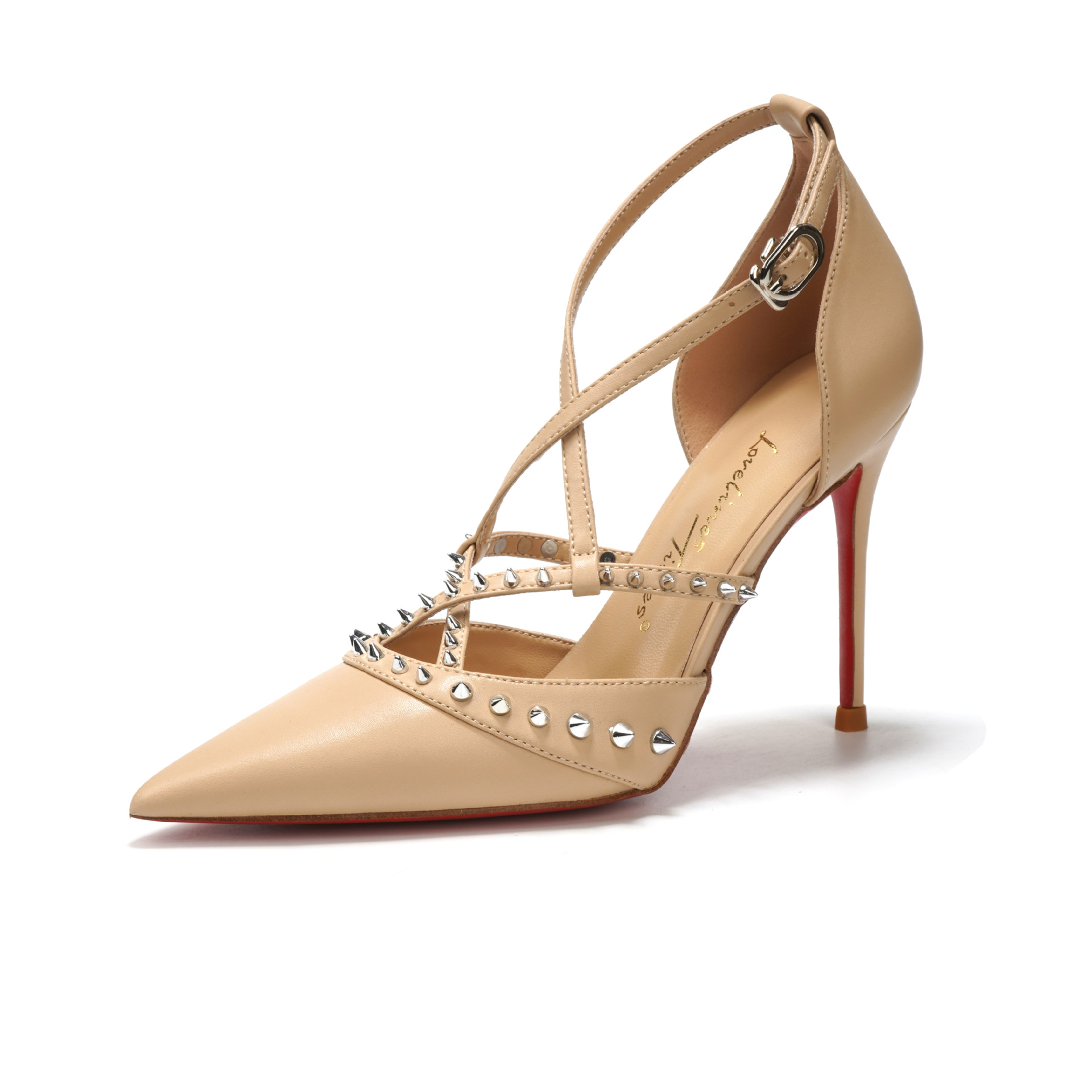 Women Fashion Heels - Sandal Sepatu Wanita Retro Setelan Hak