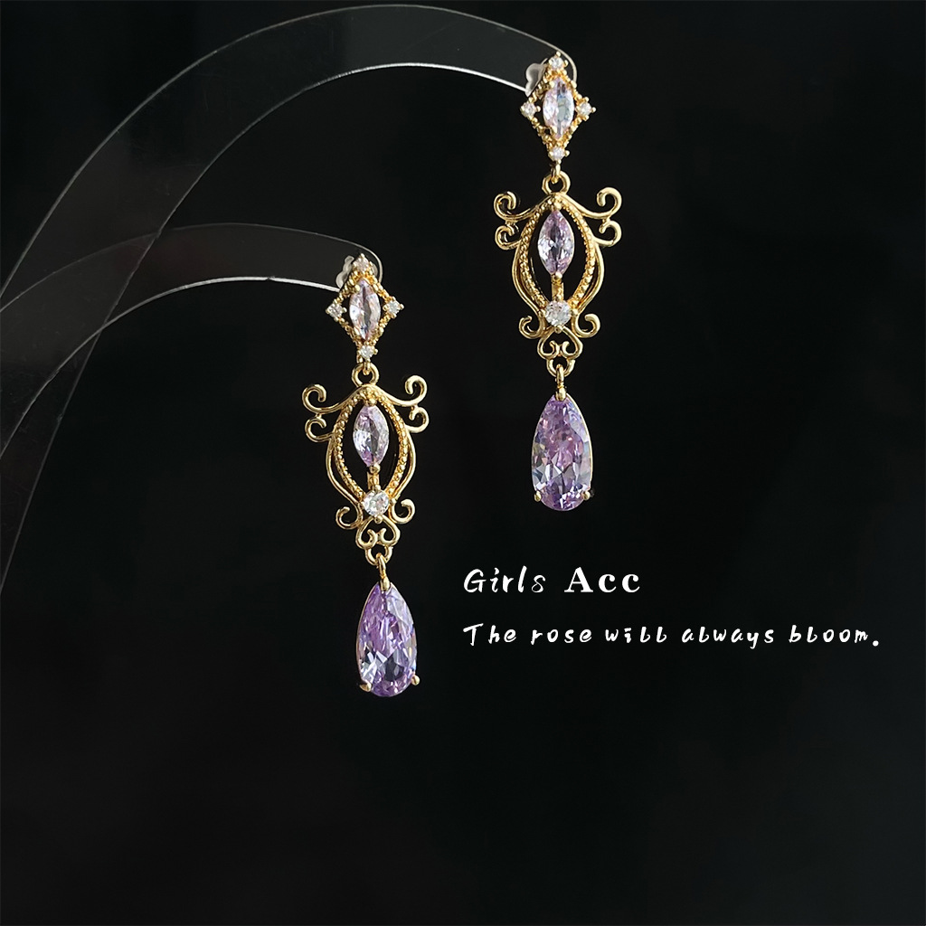 Women'S Fashion Victorian Era - Anting-anting gantung model tetesan air mata