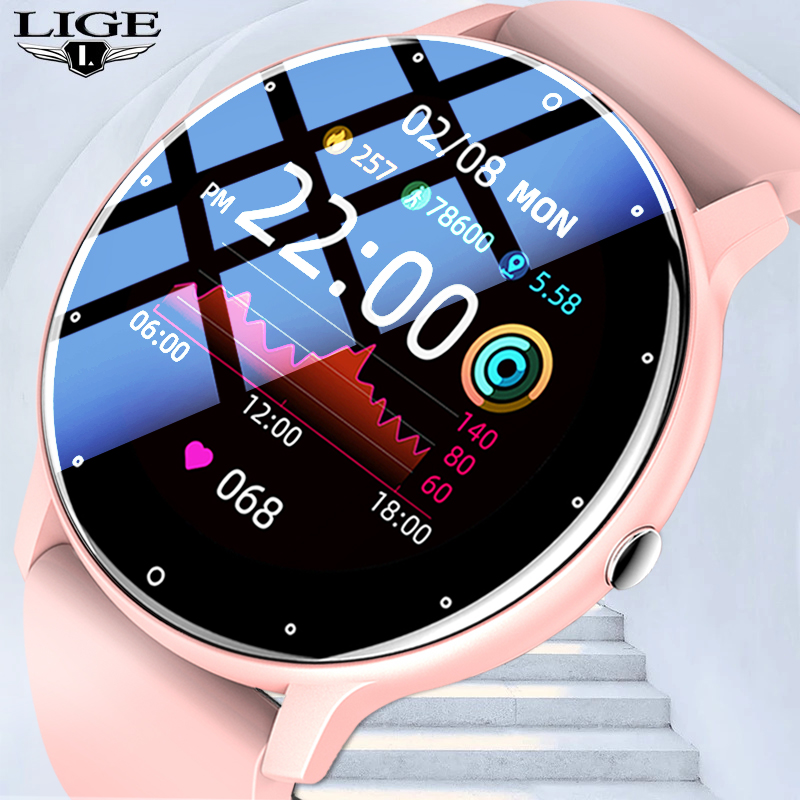 Fashion Women Watches - LIGE 2025 Jam Tangan Pintar Baru