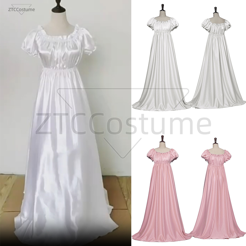 Off Shoulder Top - Gaun Cosplay panjang lantai abad pertengahan