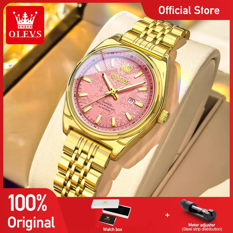 Fashion Women Watches - Jam Tangan Wanita OLEVS Baru 3703,