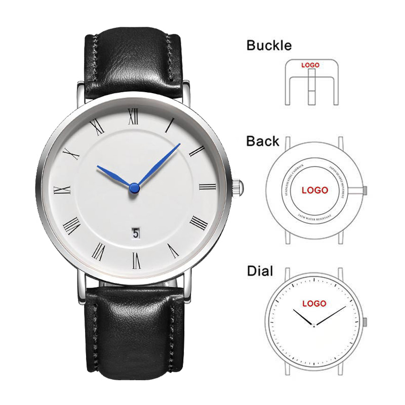 Fashion Women Watches - B-8210A Jam Tangan Pria Sederhana dengan