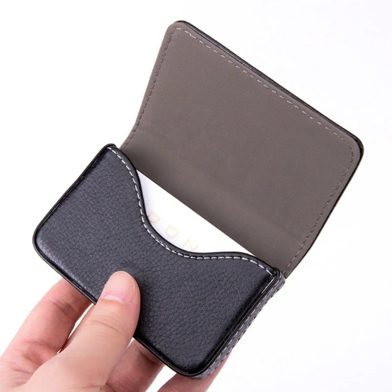 Dompet Kartu Kredit Kulit PU J - Women Fashion Visiting Card ulasan dan harga