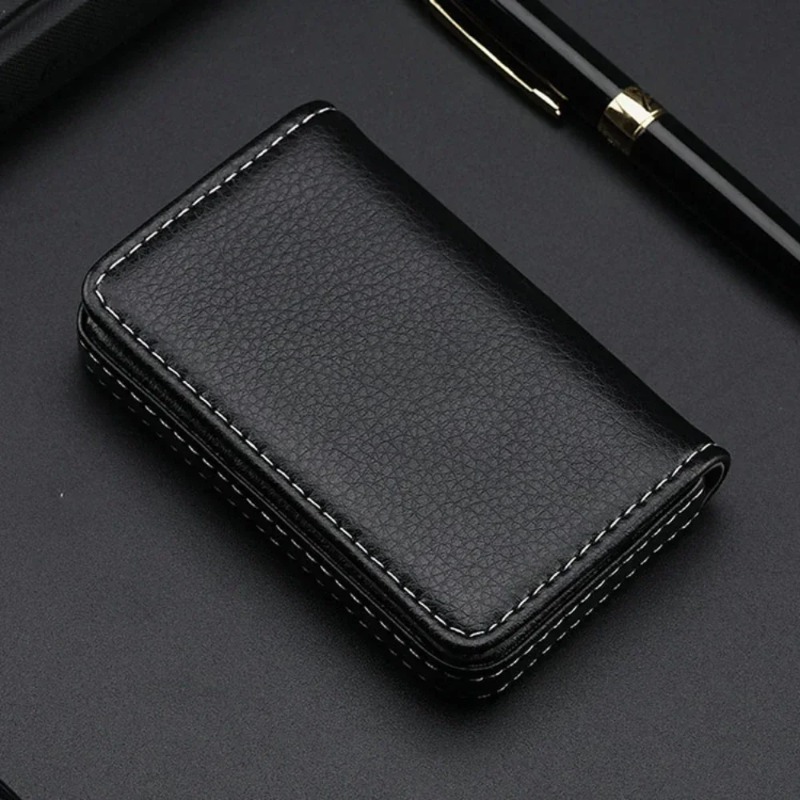 Dompet Kartu Kredit Kulit PU J - Women Fashion Visiting Card ulasan dan harga