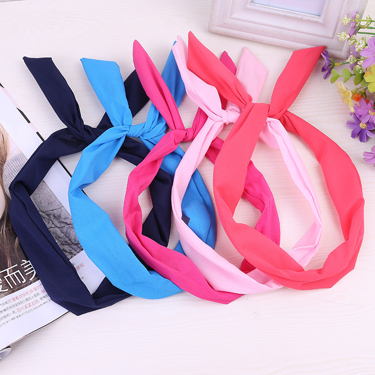 Pita telinga kelinci warna pol - Women Fashion Hub ulasan dan harga
