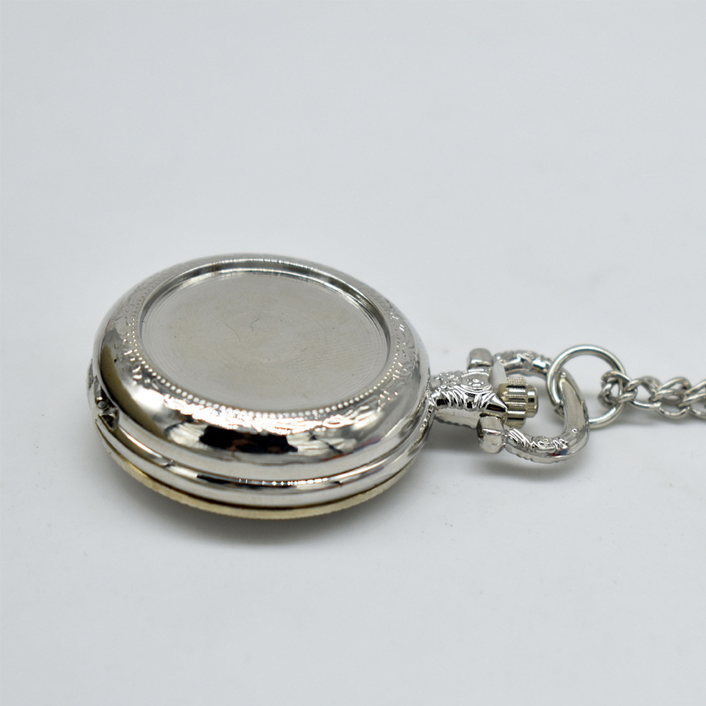 Kalung Liontin Jam Saku Logam  - Fashion Women Watches ulasan dan harga