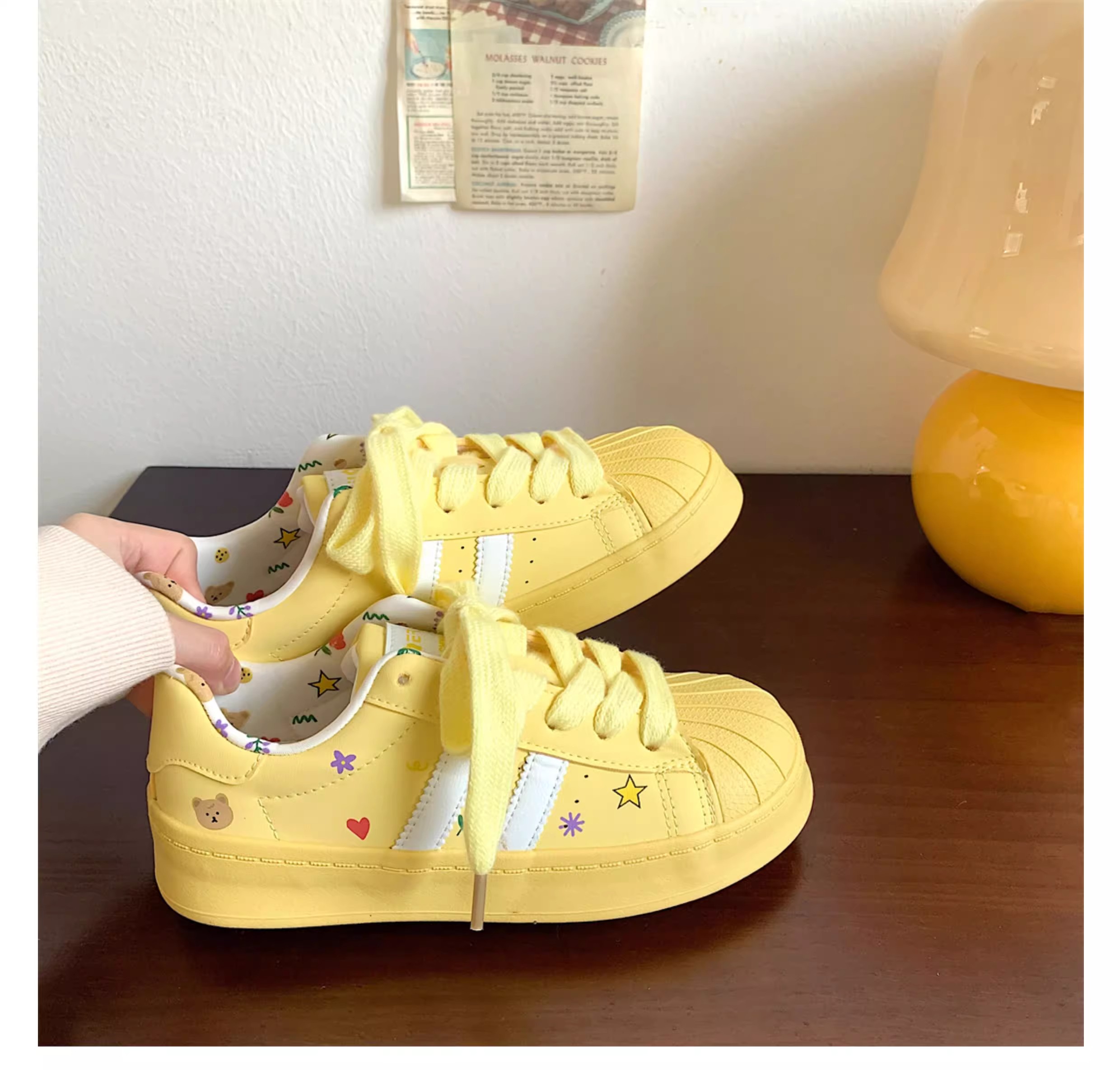 Sepatu Olahraga Anak 2025 Musi - Women'S Yellow Fashion Sneakers ulasan dan harga