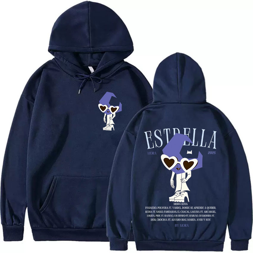 Rapper MORA Tour 2025 Album Me - Hoodie Women Oversized ulasan dan harga