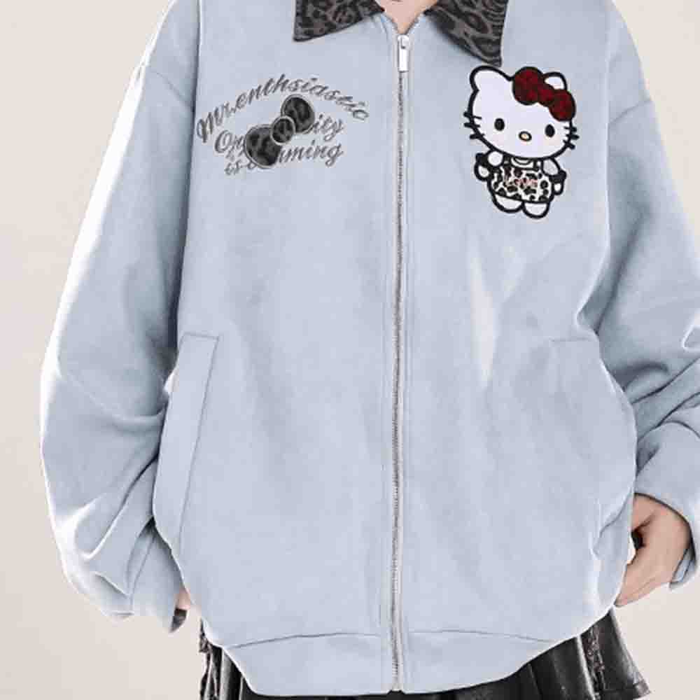 Sanrio Hello Kitties Y2K Jaket - Women'S Fashion Jackets ulasan dan harga
