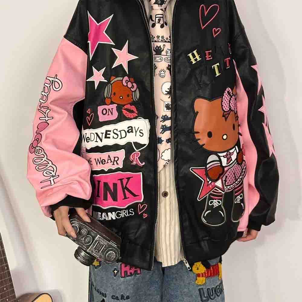 Sanrio Hello Kitty Jaket Anime - Women'S Fashion Jackets ulasan dan harga