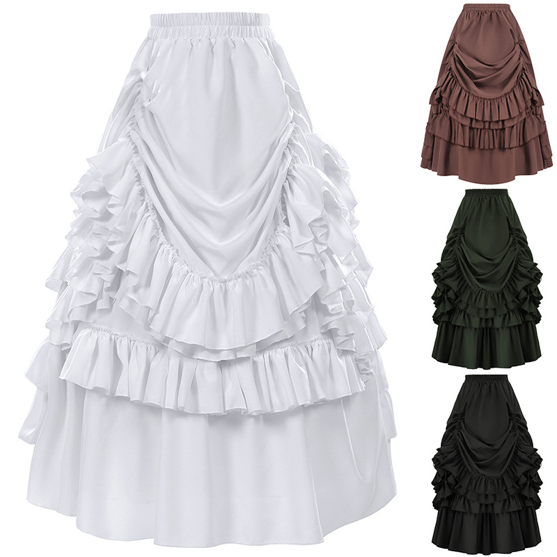 Rok Pendek Gaya Retro Gotik un - Women'S Fashion Victorian Era ulasan dan harga
