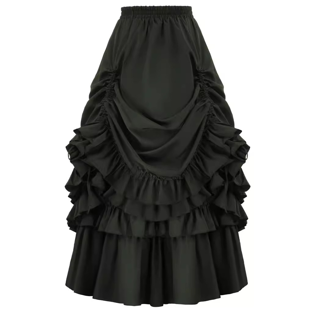 Rok Pendek Gaya Retro Gotik un - Women'S Fashion Victorian Era ulasan dan harga