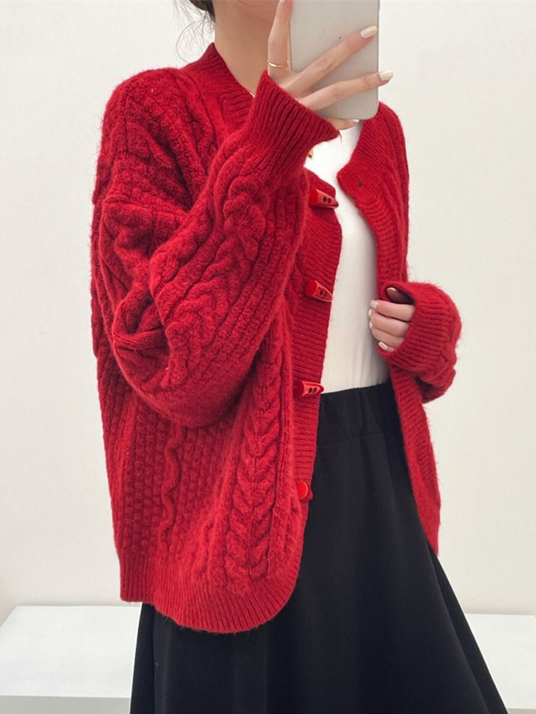 Sweater Rajut Lengan Panjang M - Women'S Fashion Gilet ulasan dan harga