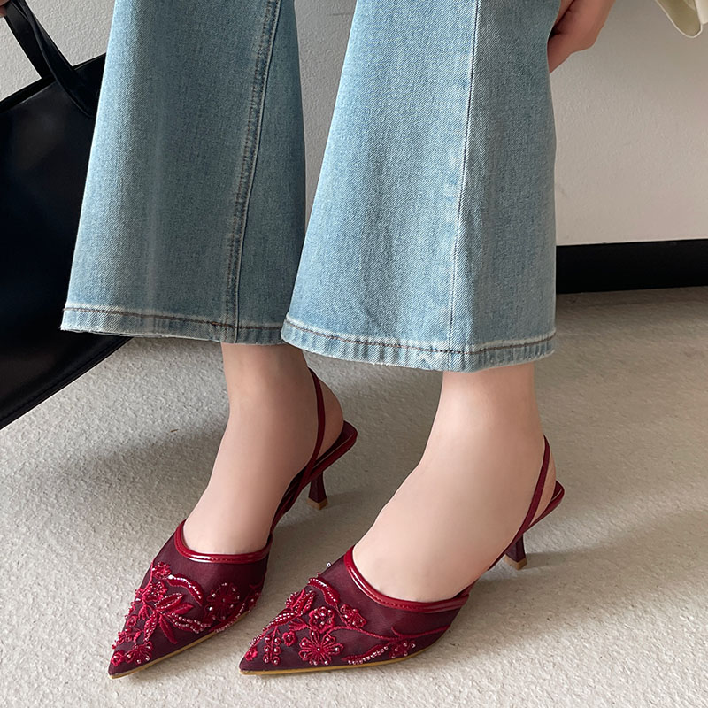 Sandal Slingback Elegan 2026 W - Women Fashion Brand ulasan dan harga