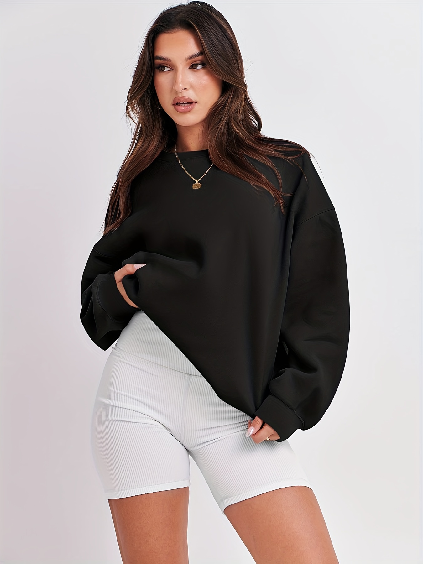 Hoodie Kebesaran Wanita Ukuran - Hoodie Women Oversized ulasan dan harga