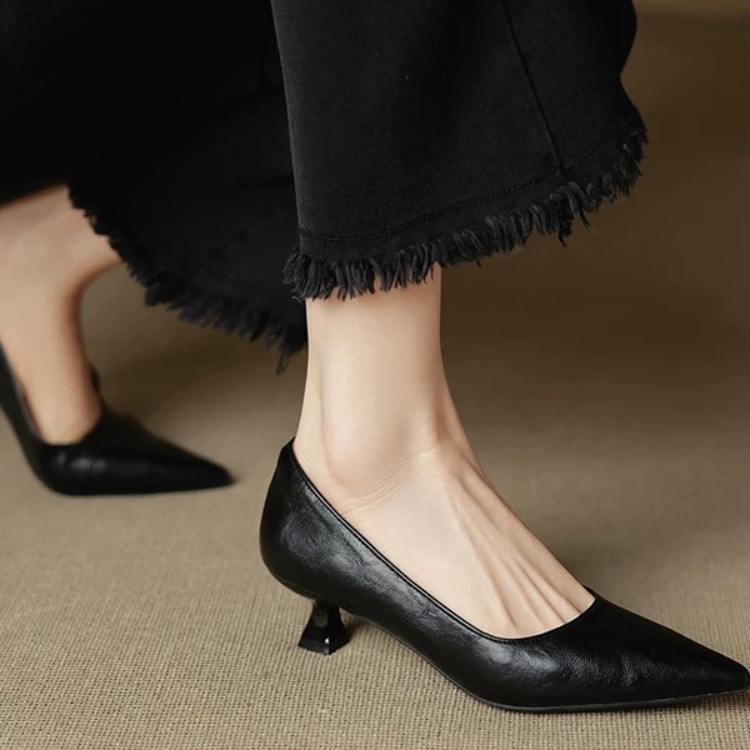 Sepatu Stiletto Sederhana Mode - Women Fashion Simple ulasan dan harga