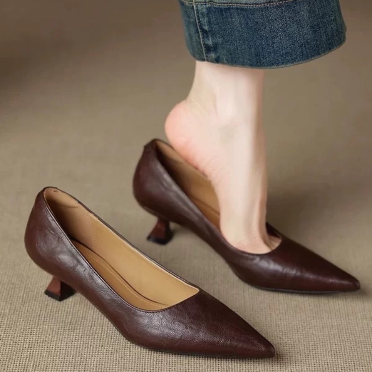 Sepatu Stiletto Sederhana Mode - Women Fashion Simple ulasan dan harga
