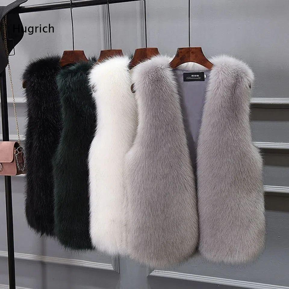 Rompi Bulu Imitasi Wanita Tanp - Women'S Fashion Gilet ulasan dan harga