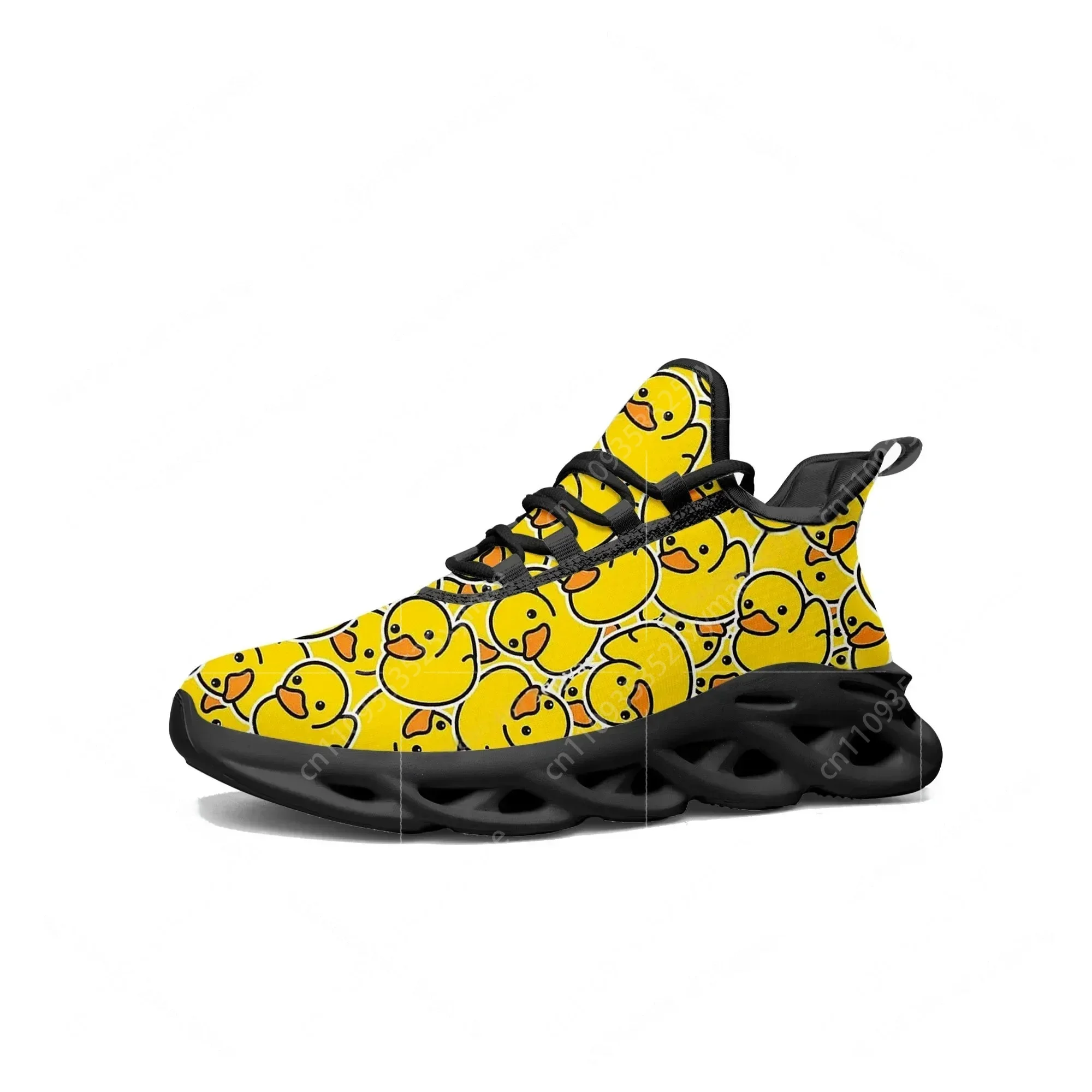 Sepatu Flat Motif Bebek Kuning - Women'S Yellow Fashion Sneakers ulasan dan harga