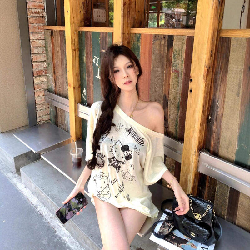 Blus Pelindung Sinar Matahari  - Off Shoulder Top ulasan dan harga