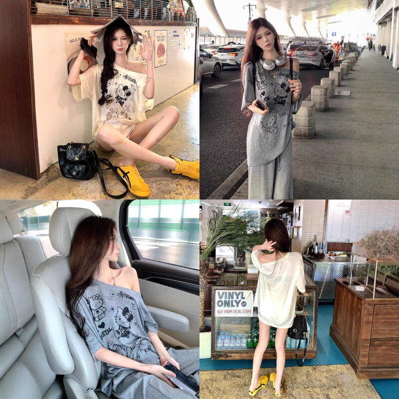 Blus Pelindung Sinar Matahari  - Off Shoulder Top ulasan dan harga