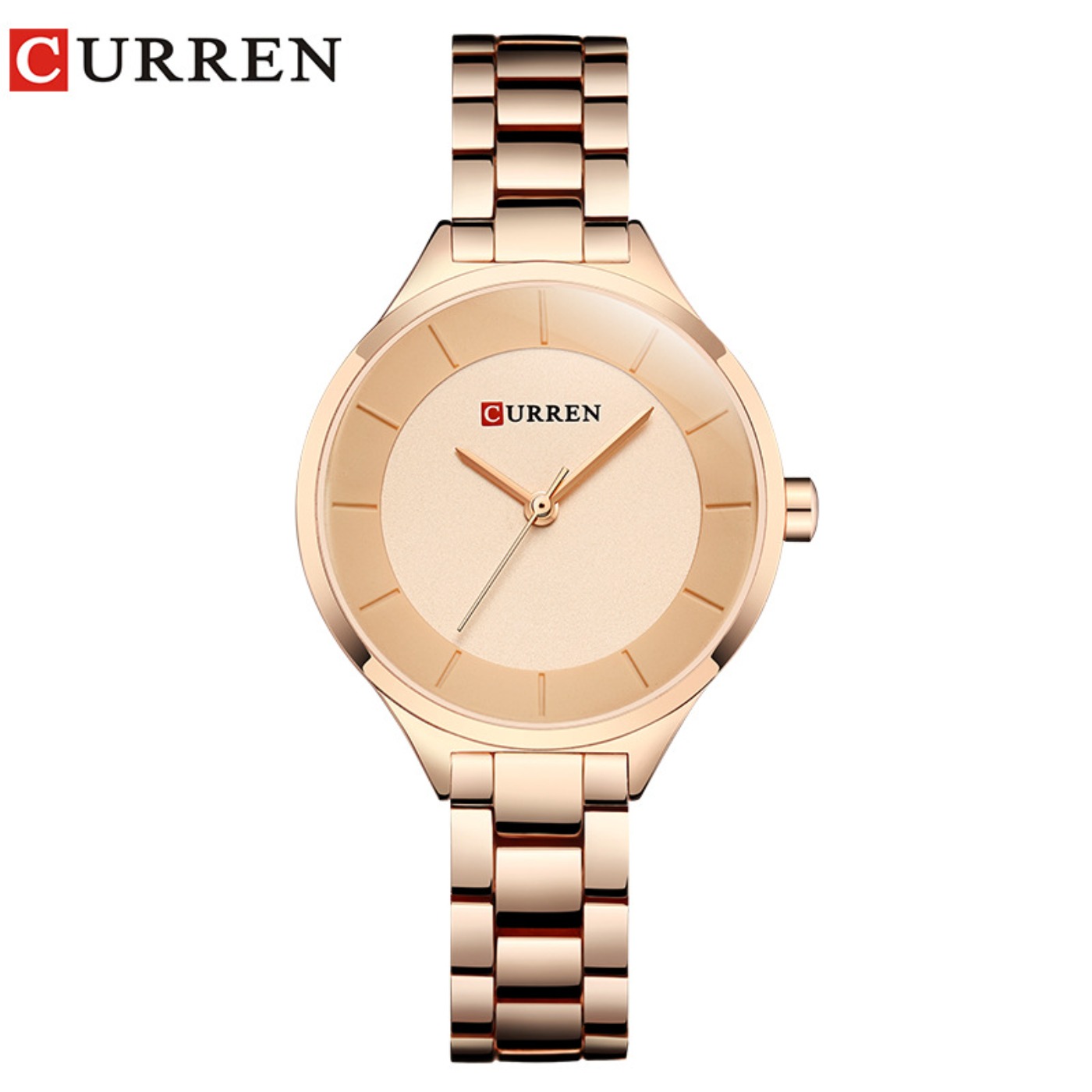 CURREN Jam Tangan Gelang Wanit - Women Fashion Simple ulasan dan harga