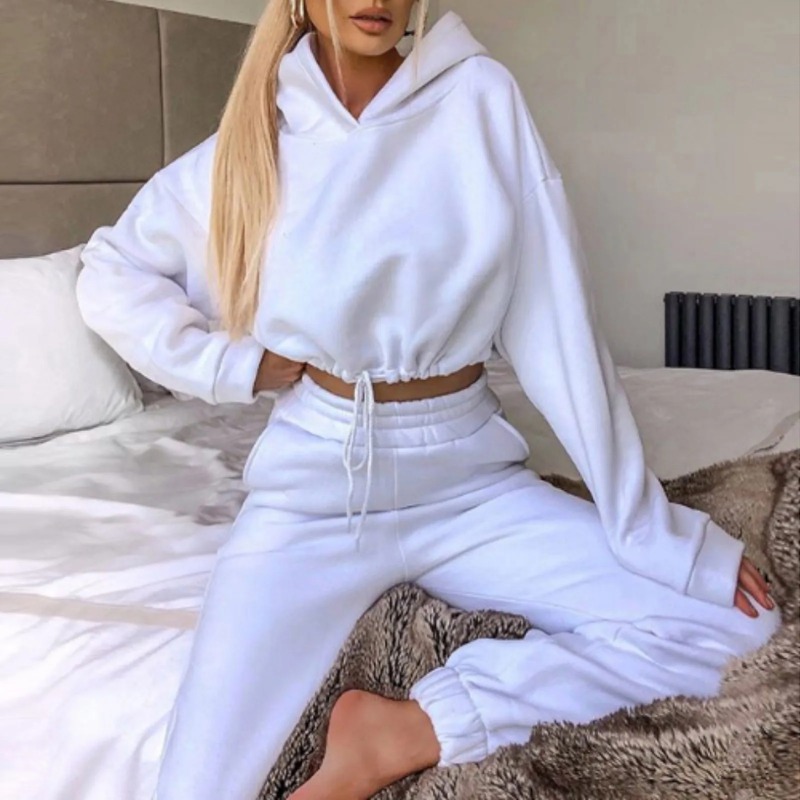Setelan Hoodie Wanita Terbaru  - Hoodie Women Oversized ulasan dan harga