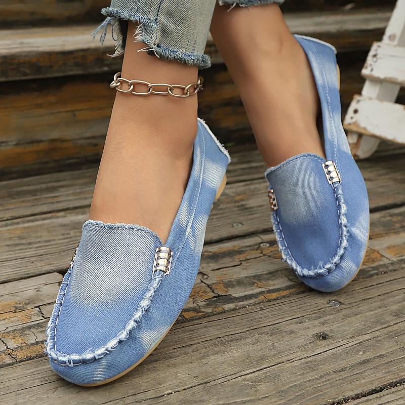 Sepatu Loafer Kasual Nyaman Wa - Women Fashion Heels ulasan dan harga