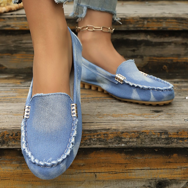 Sepatu Loafer Kasual Nyaman Wa - Women Fashion Heels ulasan dan harga