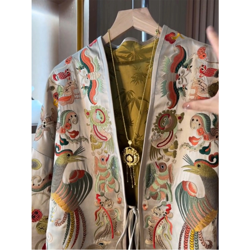 Jaket Kardigan Kimono Gaya Cin - Women'S Fashion Jackets ulasan dan harga