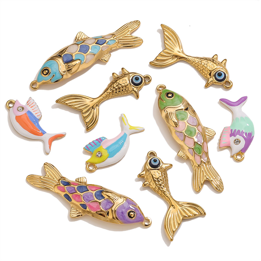 2-3 Buah Jimat Ikan Enamel Ema - Women Fashion Hub ulasan dan harga