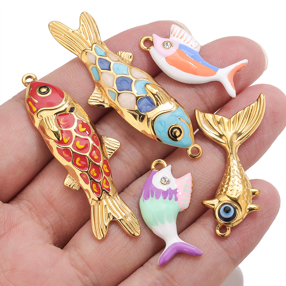 2-3 Buah Jimat Ikan Enamel Ema - Women Fashion Hub ulasan dan harga
