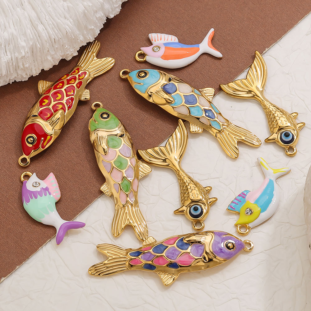2-3 Buah Jimat Ikan Enamel Ema - Women Fashion Hub ulasan dan harga