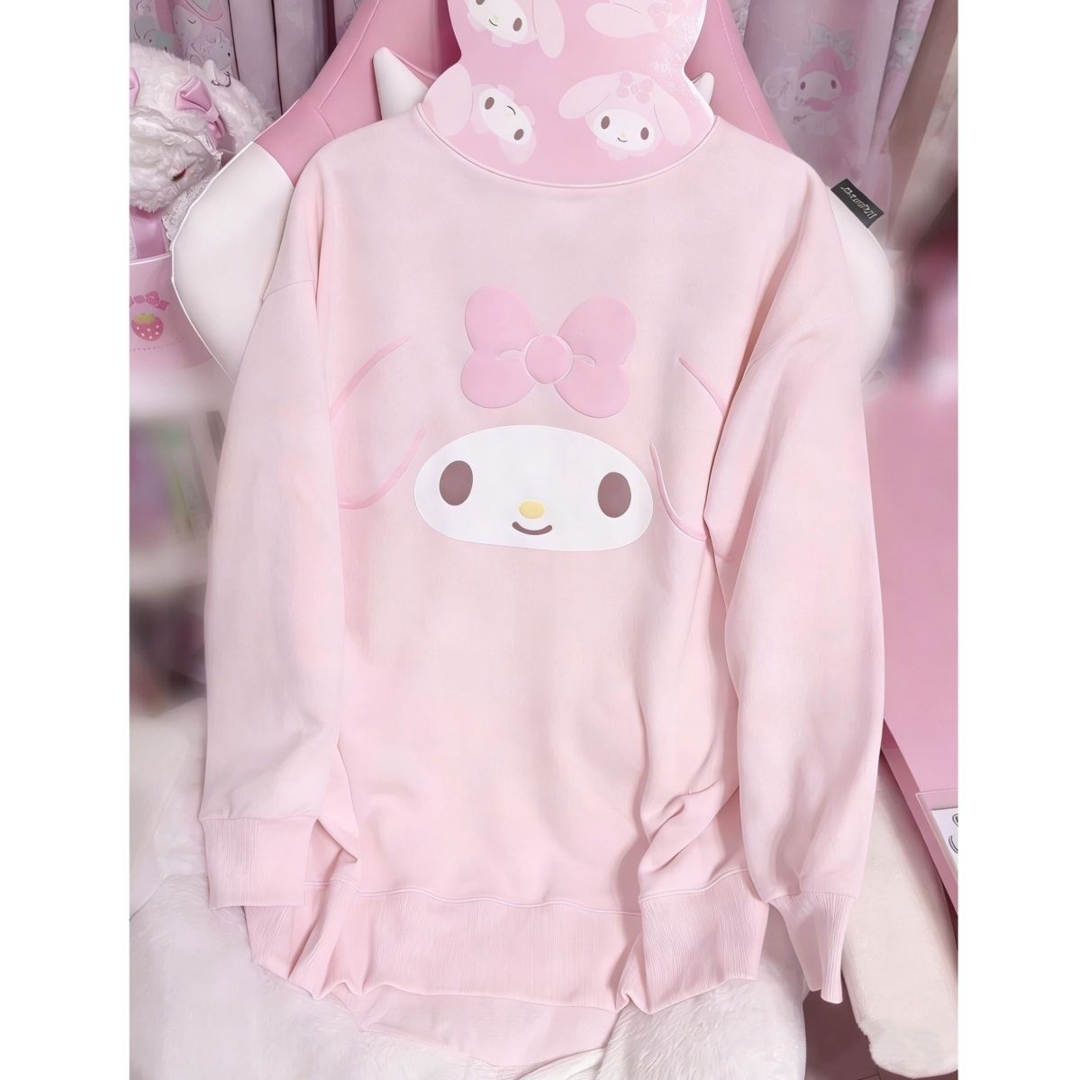 Hoodie Sanrio Hello Kitty Berm - Hoodie Women Oversized ulasan dan harga