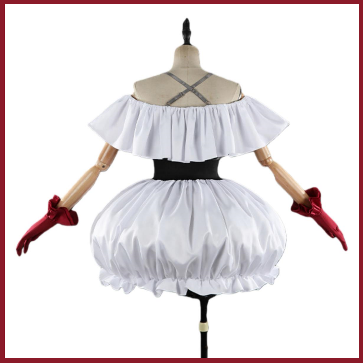 Kostum Cosplay Anime OSHI NO K - Off Shoulder Top ulasan dan harga