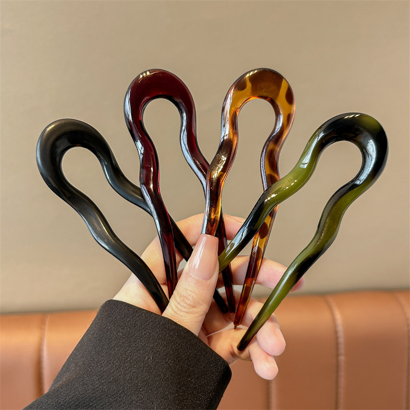 Jepit Rambut Bentuk U Motif To - Women Fashion Hub ulasan dan harga