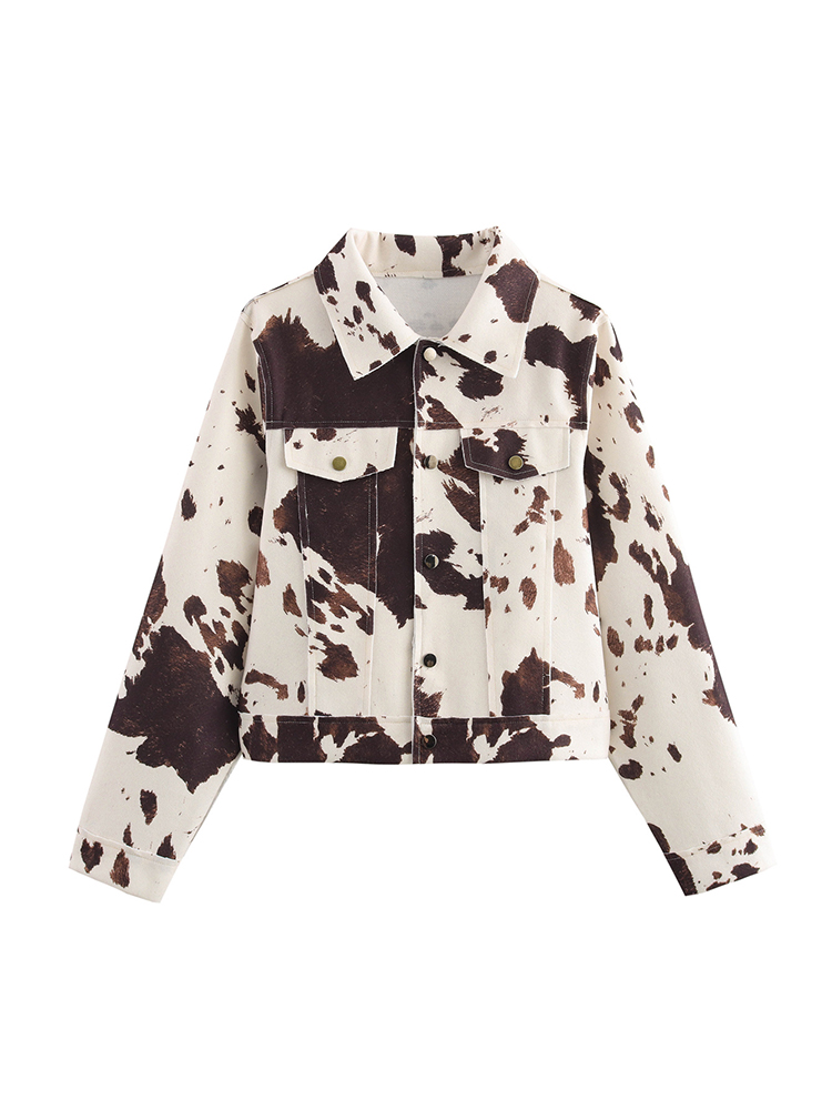 Jaket motif hewan wanita, atas - Women'S Fashion Jackets ulasan dan harga