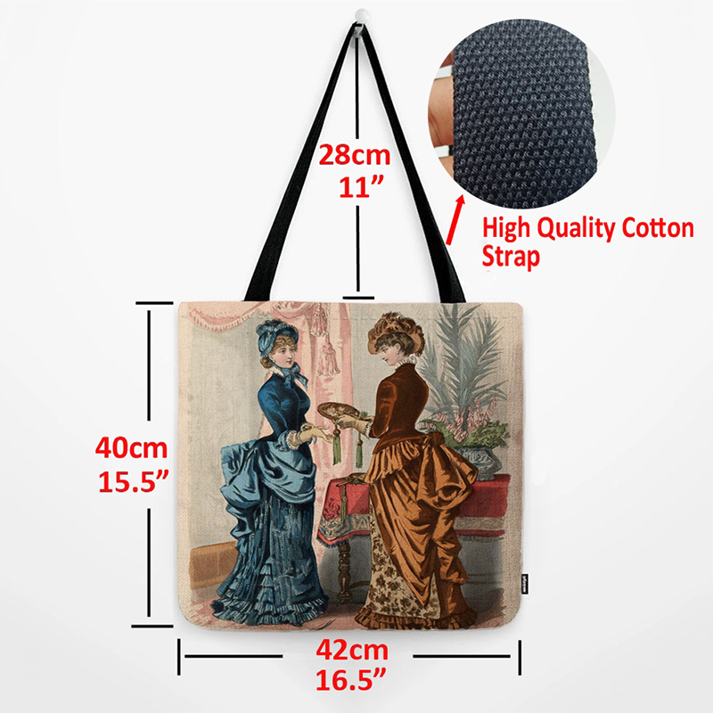 Tas Tote Wanita Mode Era Victo - Women'S Fashion Victorian Era ulasan dan harga