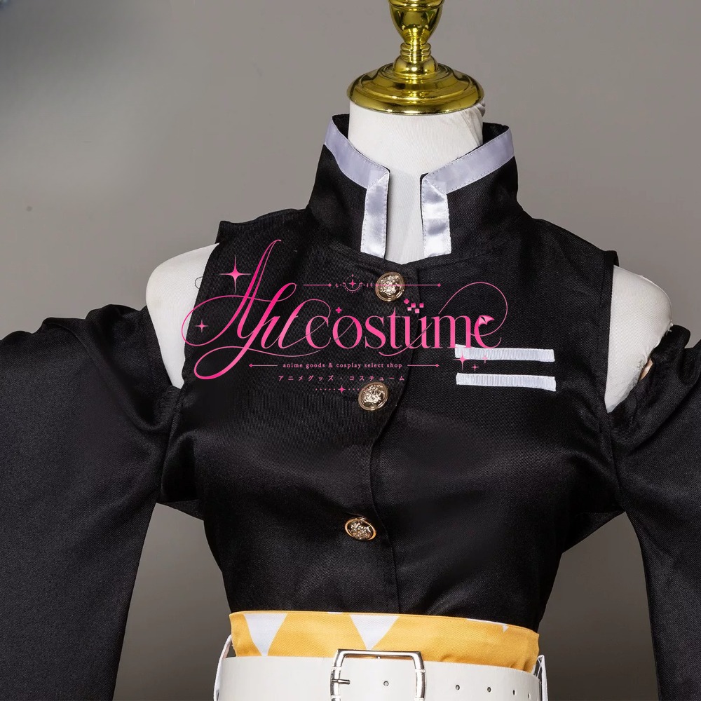 Kostum Cosplay Kamado Tanjiro  - Off Shoulder Top ulasan dan harga